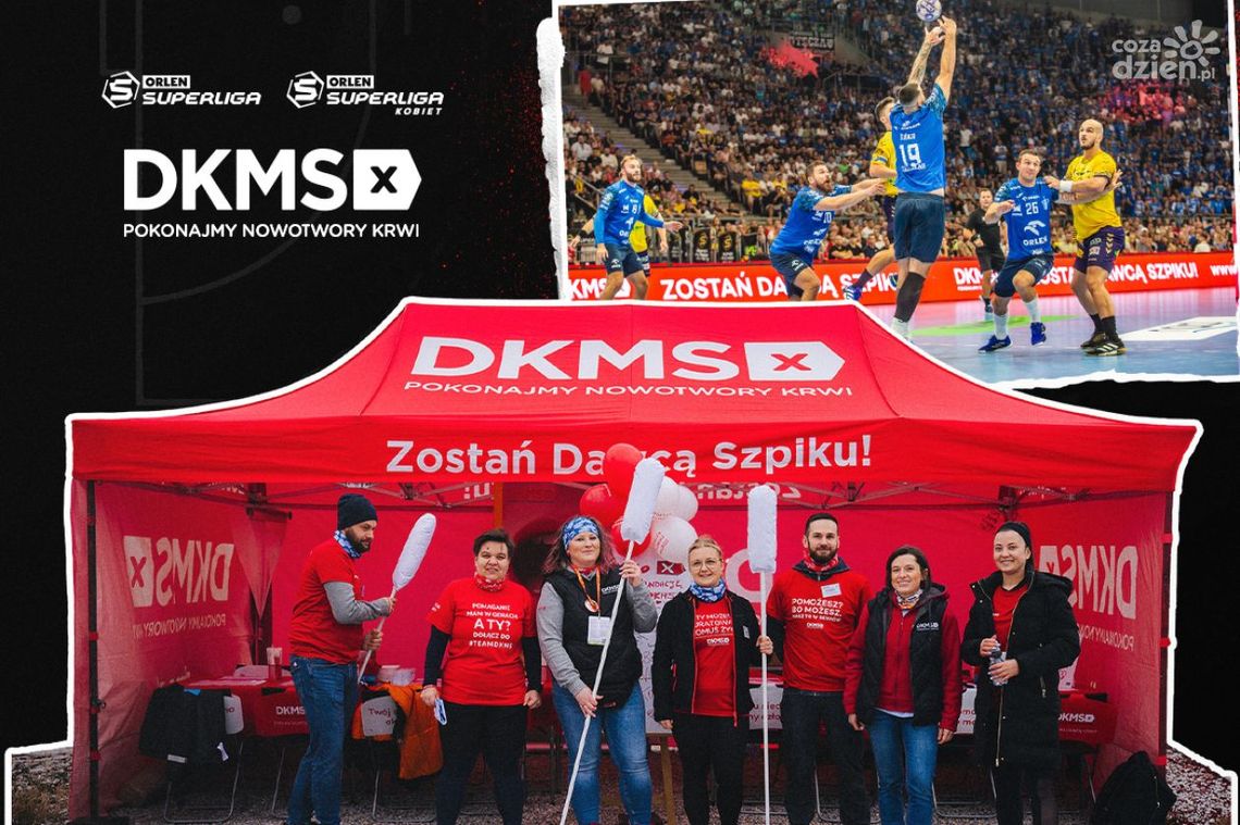 Mecz Industrii Kielce z Chrobrym Głogów także dla chorych na nowotwory krwi. Wspólna akcja ORLEN Superligi i Fundacji DKMS Mecz Industrii Kielce z Chrobrym Głogów także dla chorych na nowotwory krwi. Wspólna akcja ORLEN Superligi i Fundacji DKMS