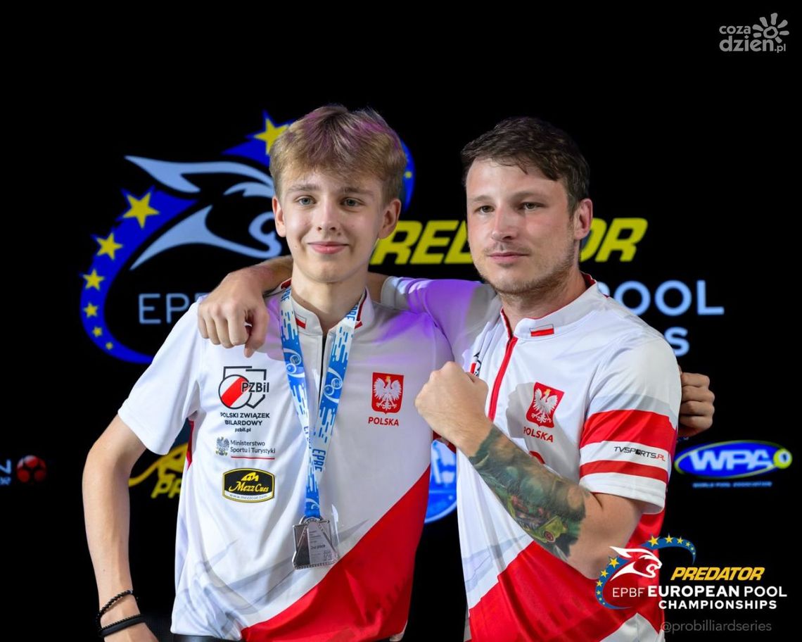 Medalowy sukces młodych bilardzistów z Kielc na Mistrzostwach Europy Juniorów