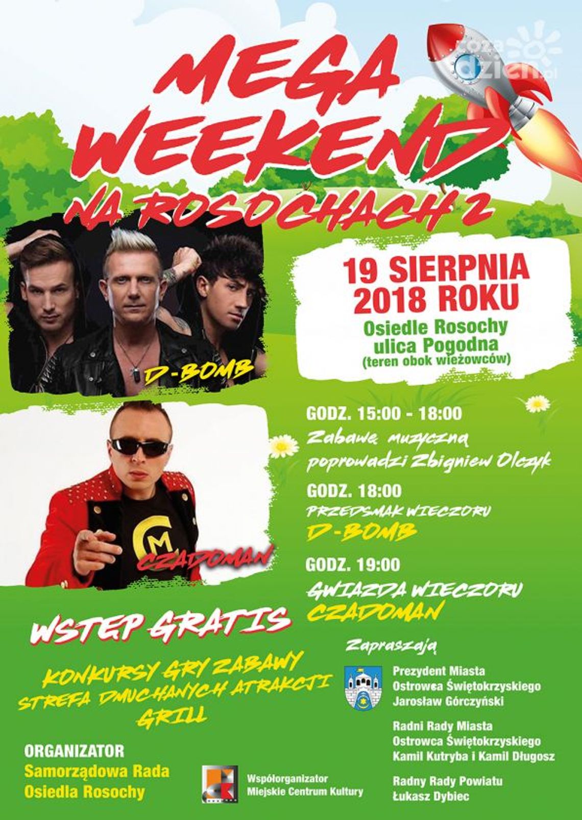 Mega festyn na Rosochach