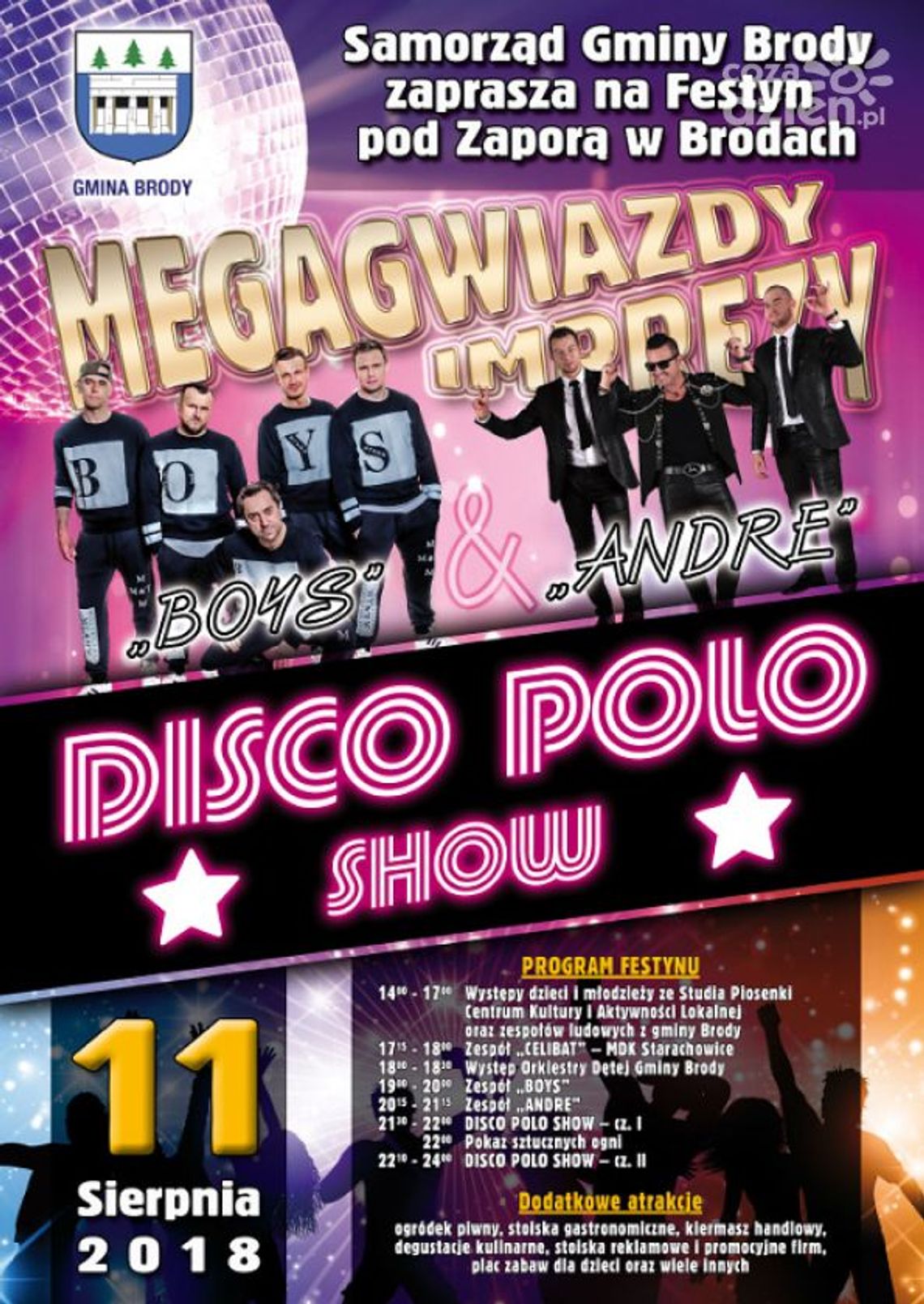 Megagwiazdy Disco Polo wystąpią w Brodach Megagwiazdy Disco Polo wystąpią w Brodach