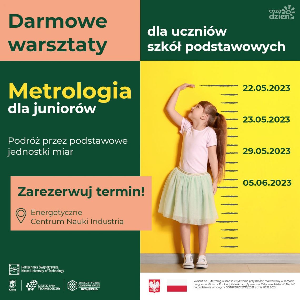 Metrologia dla juniorów – darmowe warsztaty dla podstawówek Metrologia dla juniorów – darmowe warsztaty dla podstawówek