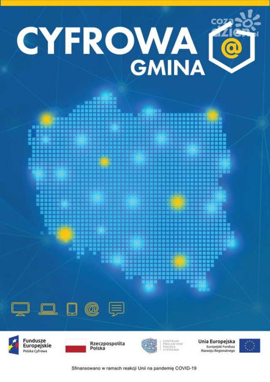 Miasto Kielce beneficjentem programu "Cyfrowa Gmina"
Miasto Kielce beneficjentem programu "Cyfrowa Gmina"