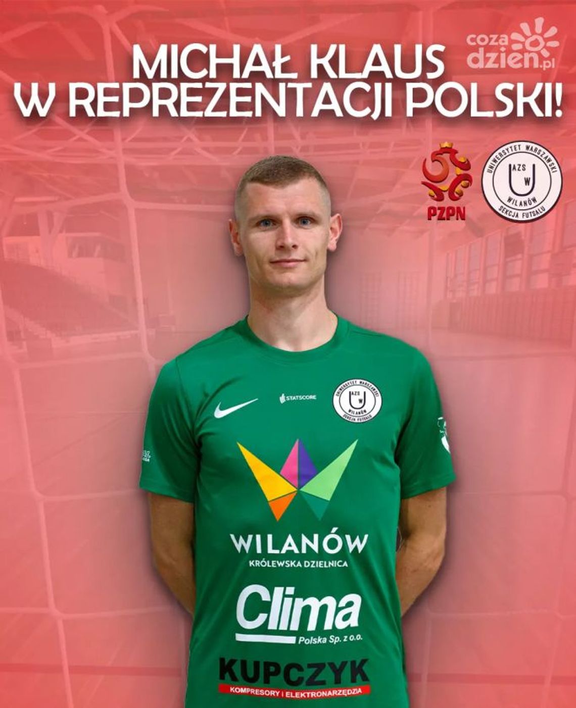 Michał Klaus po debiucie w Reprezentacji Polski