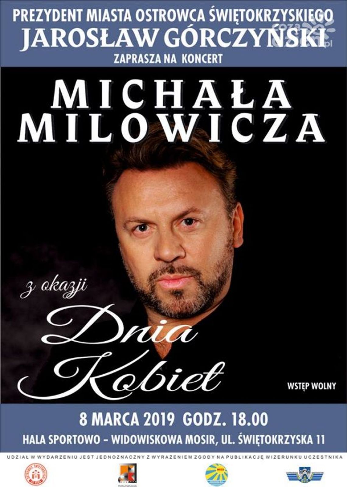 Michał Milowicz na Dzień Kobiet Michał Milowicz na Dzień Kobiet