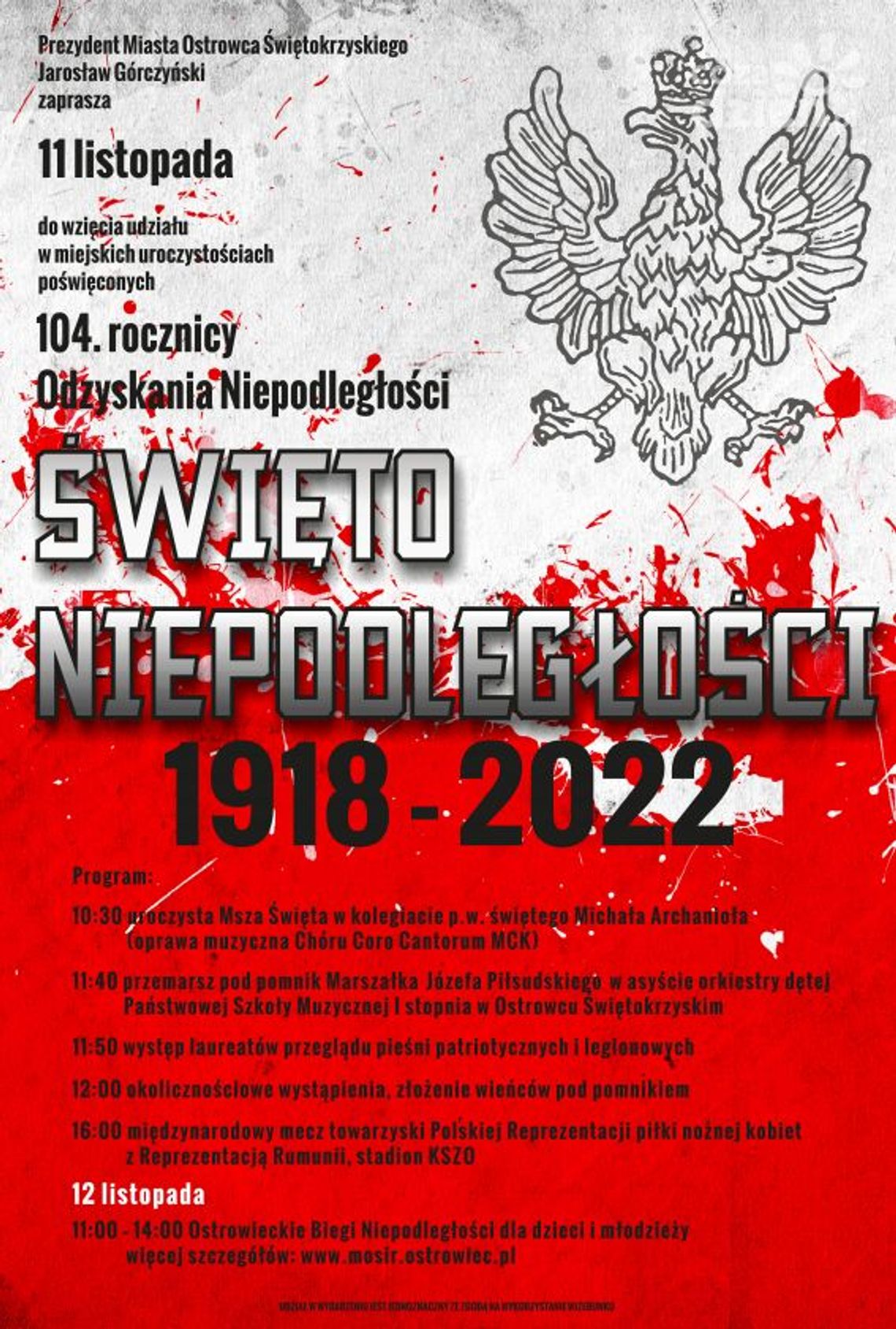Międzynarodowy akcent ostrowieckich obchodów Święta Niepodległości Międzynarodowy akcent ostrowieckich obchodów Święta Niepodległości