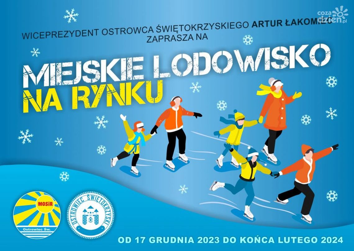 Miejskie Lodowisko na ostrowieckim Rynku od 17 grudnia! [aktualizacja]
