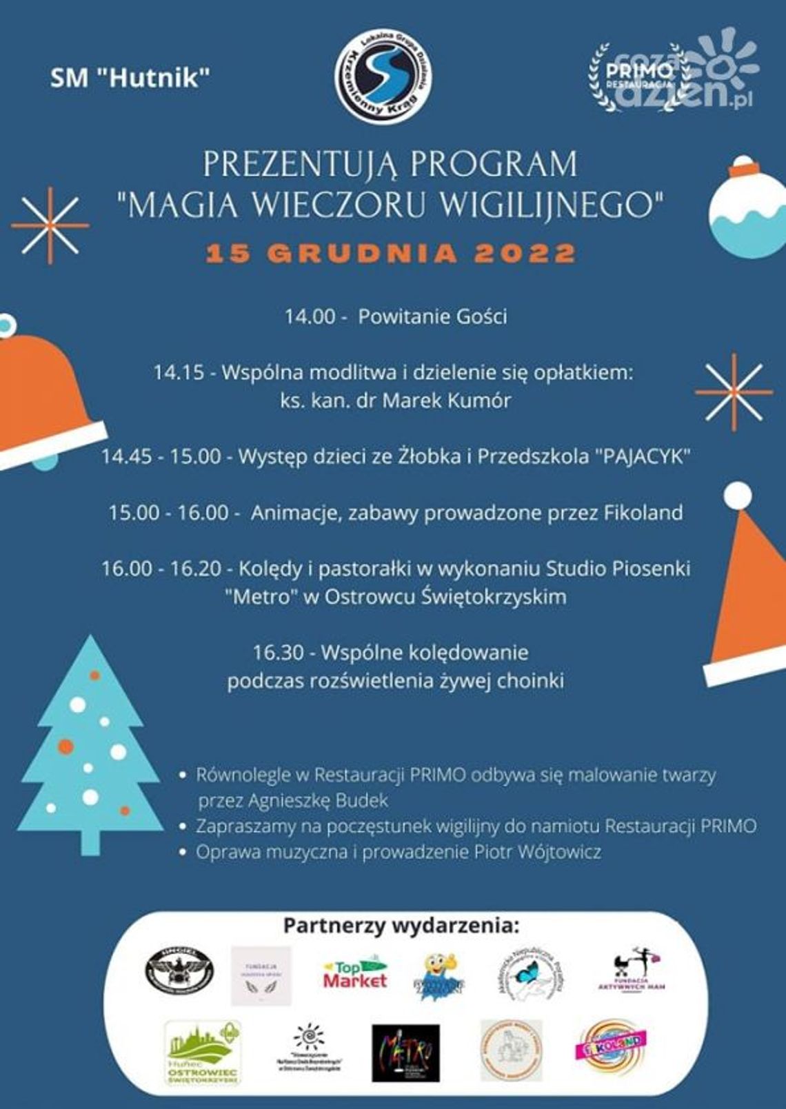 Mieszkańcy osiedla Ogrody ubierają choinkę Mieszkańcy osiedla Ogrody ubierają choinkę