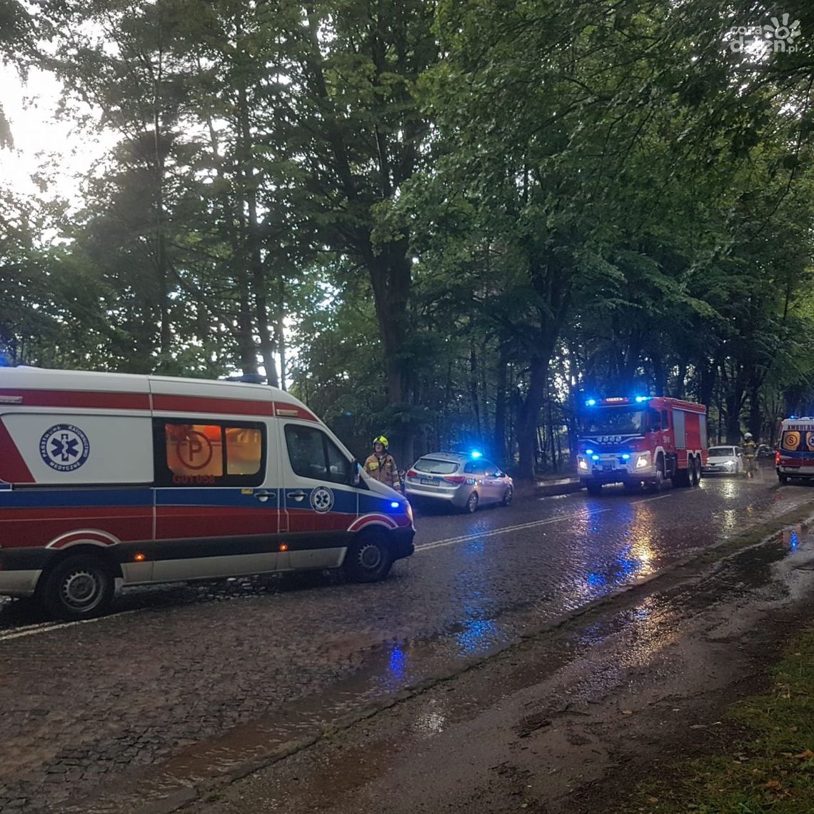 Mieszkaniec pow. skarżyskiego rażony piorunem Mieszkaniec pow. skarżyskiego rażony piorunem