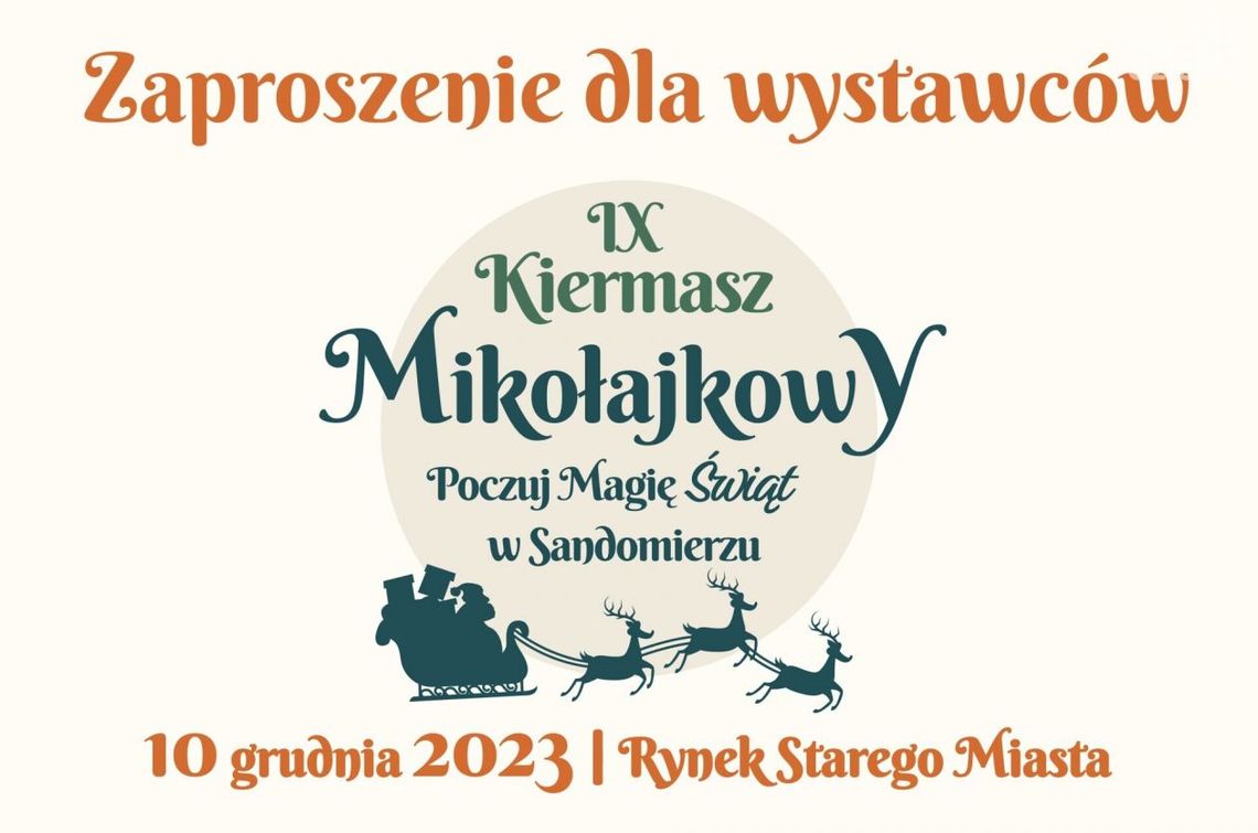 Mikołajkowy kiermasz w Sandomierzu Mikołajkowy kiermasz w Sandomierzu