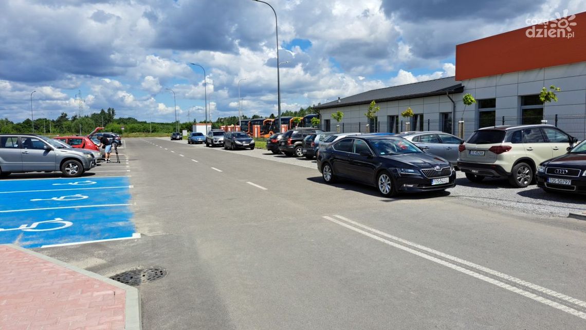 Mini wyścig kolarski w Ostrowcu