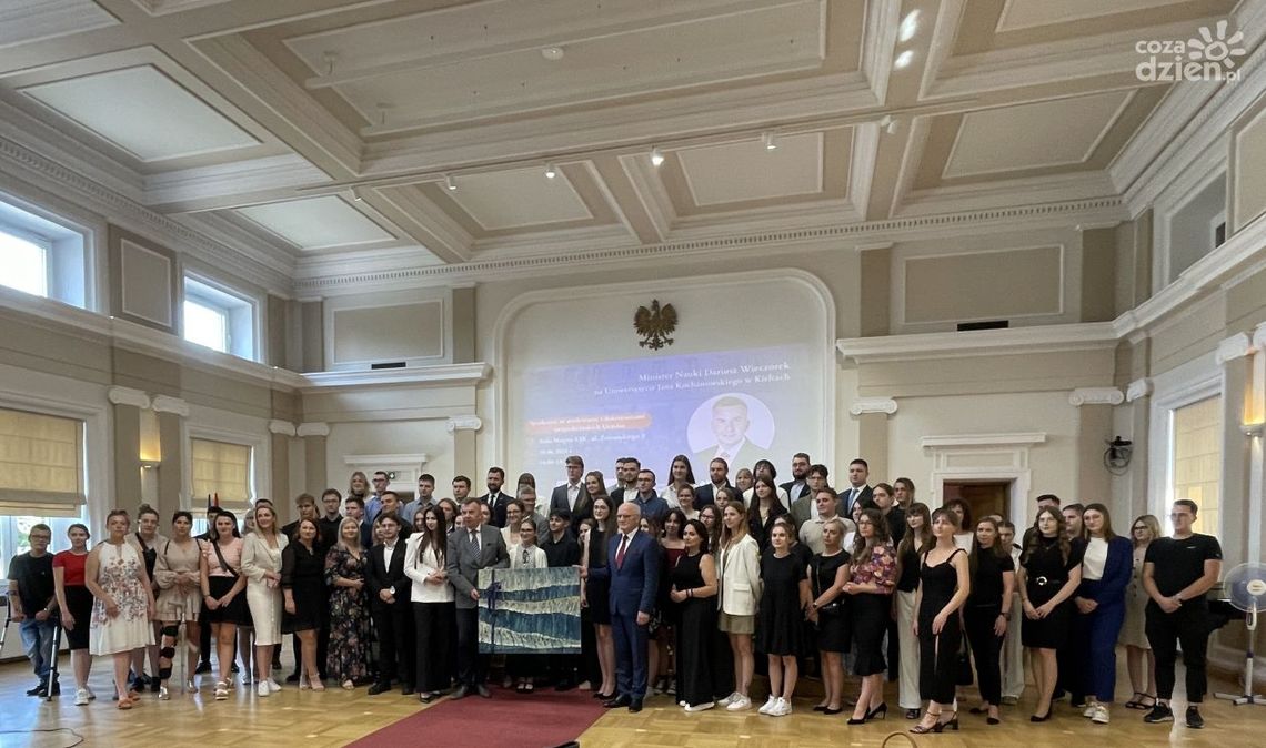 Minister Nauki i Szkolnictwa Wyższego odwiedził Kielce Minister Nauki i Szkolnictwa Wyższego odwiedził Kielce