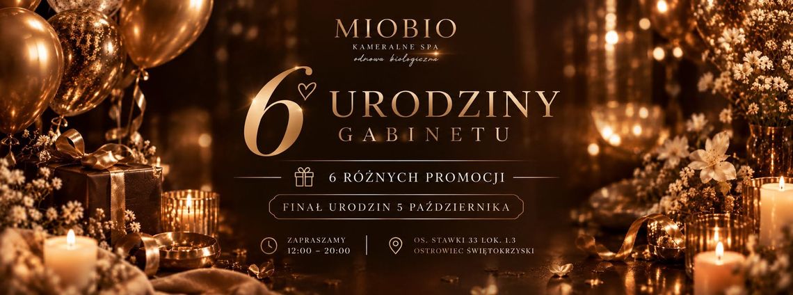 Miobio świętuje szóste urodziny. Sześć dni, sześć wyjątkowych ofert
