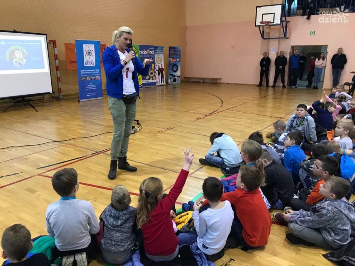 Mistrzyni na spotkaniu z ostrowiecką młodzieżą