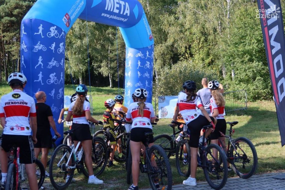 Młodzi kolarze zmierzyli się w Piekoszowie