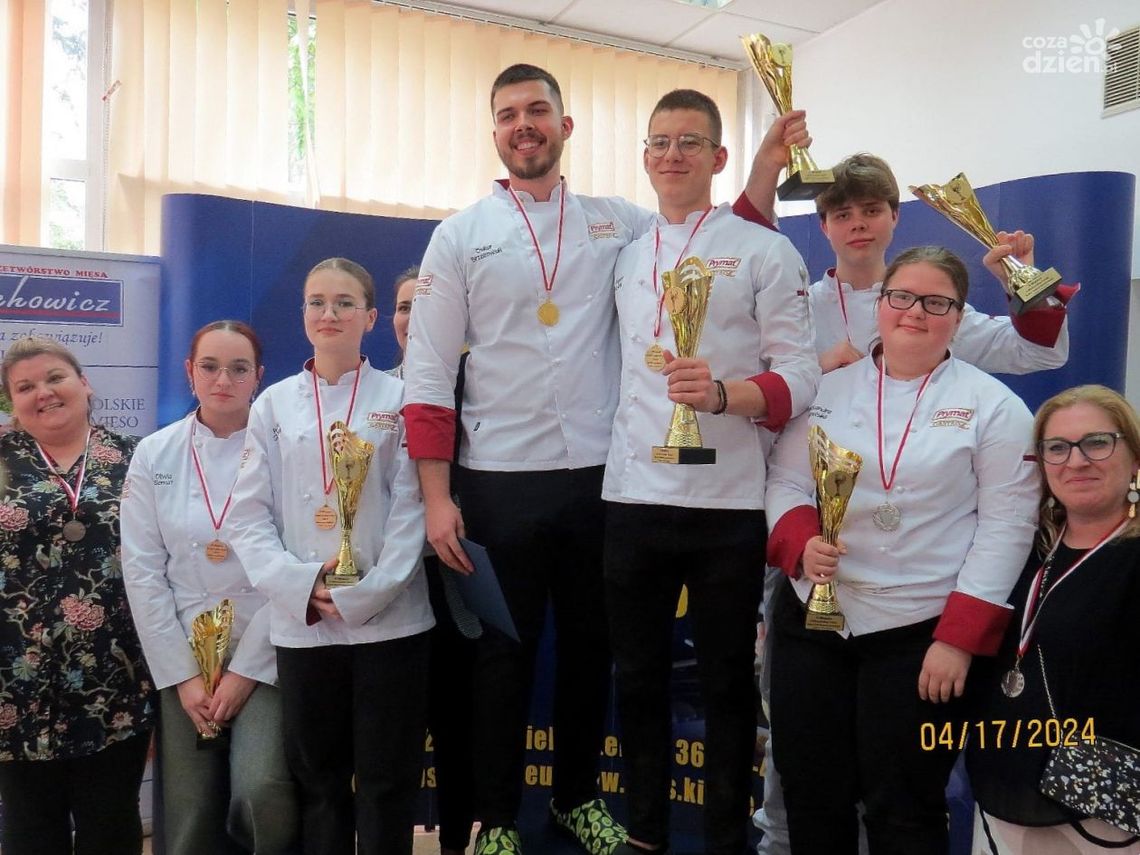 Młodzi kucharze z Kielc najlepsi w Polsce