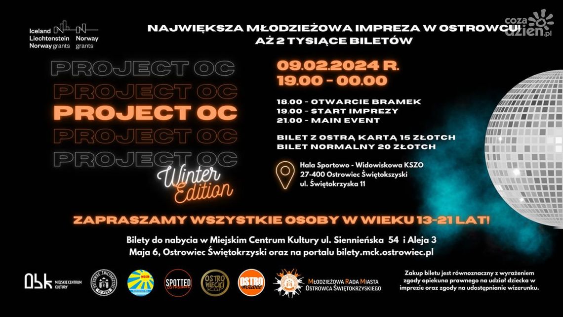 Młodzi samorządowcy z Ostrowca zapraszają na dance-party Młodzi samorządowcy z Ostrowca zapraszają na dance-party