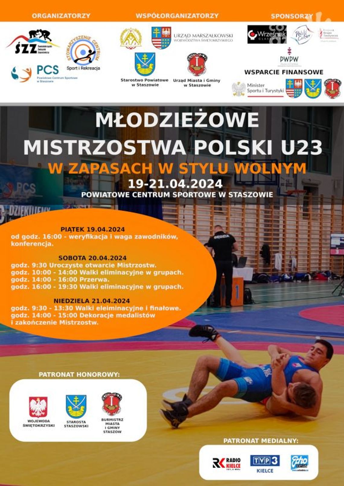 Młodzi zapaśnicy powalczą w Staszowie o medale Mistrzostw Polski Młodzi zapaśnicy powalczą w Staszowie o medale Mistrzostw Polski