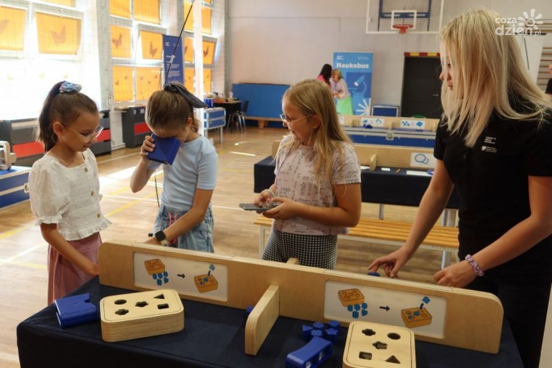 Mobilna wystawa Centrum Nauki Kopernik zawitała do szkoły w Jaworzni Mobilna wystawa Centrum Nauki Kopernik zawitała do szkoły w Jaworzni