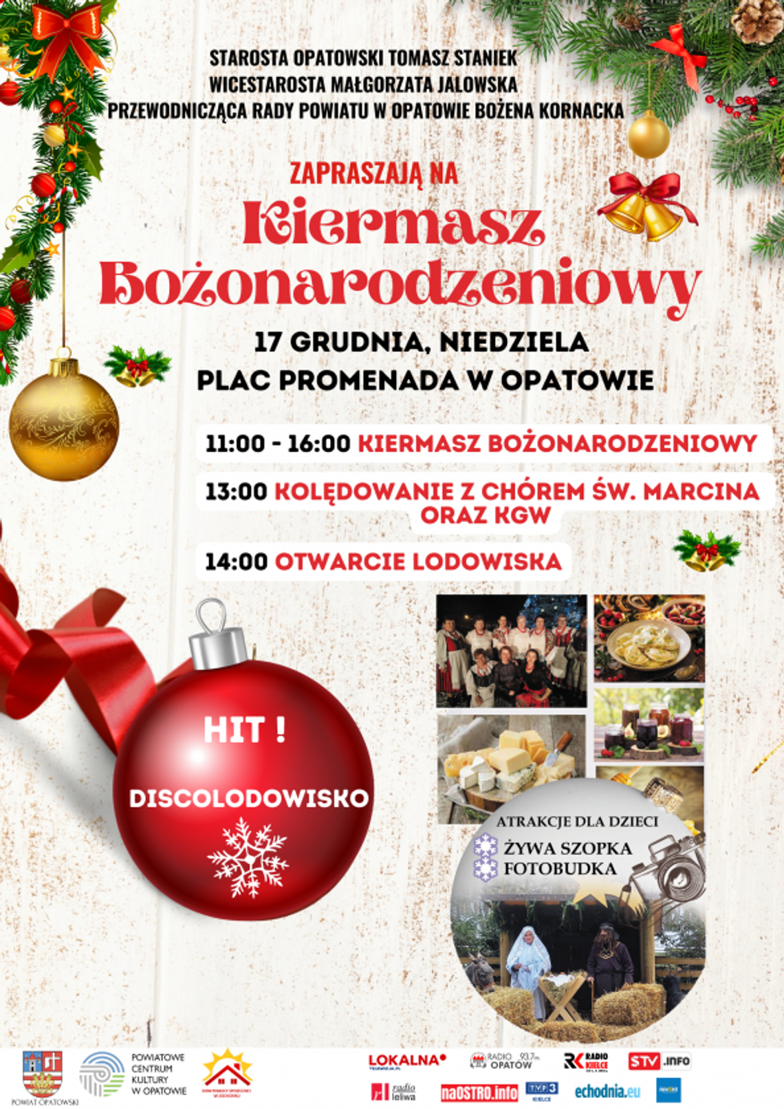 Moc atrakcji pojawi się na opatowskim Kiermaszu Bożonarodzeniowym 