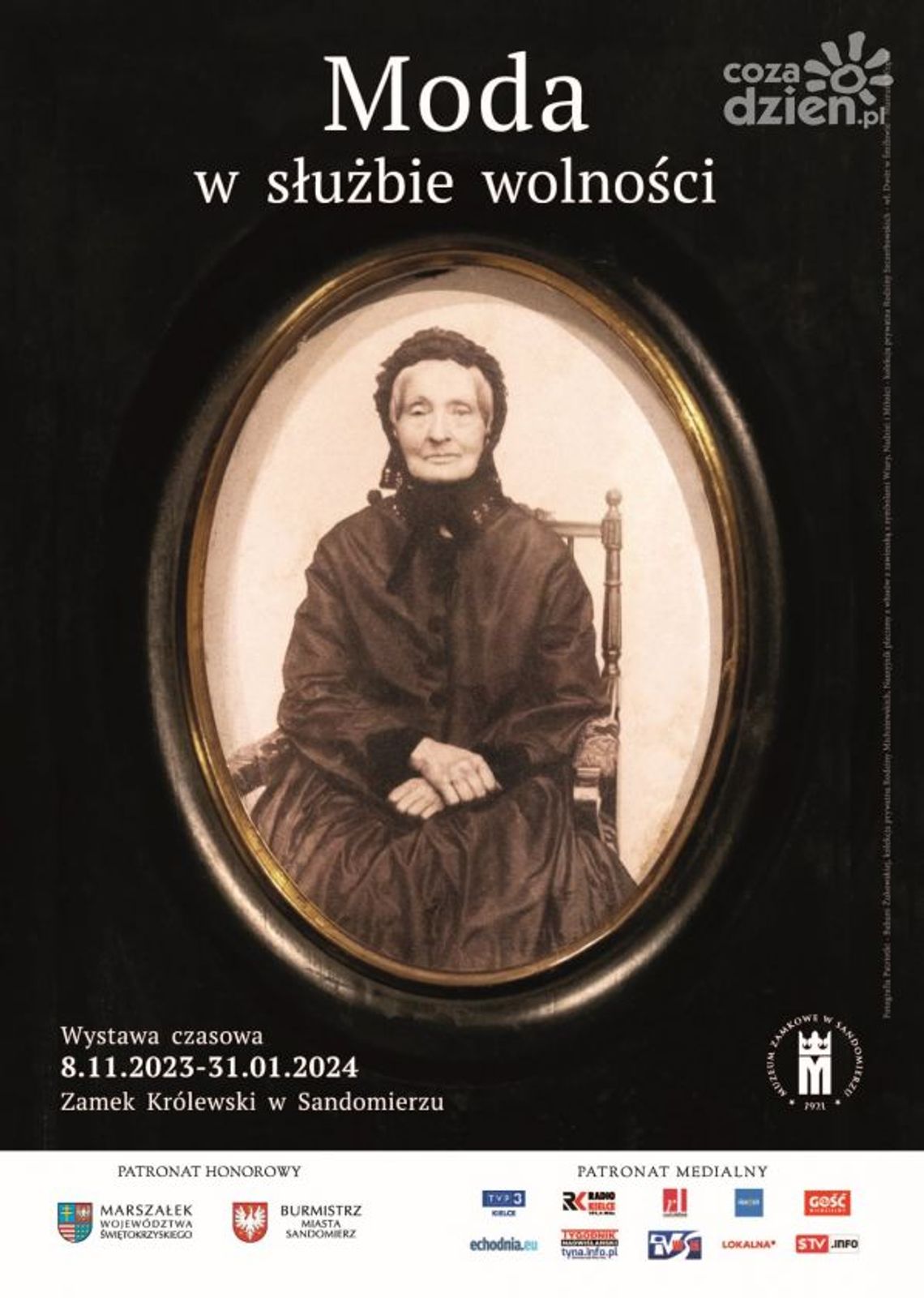 "Moda w służbie wolności” - nowa wystawa czasowa zagości w Zamku Królewskim w Sandomierzu
"Moda w służbie wolności” - nowa wystawa czasowa zagości w Zamku Królewskim w Sandomierzu