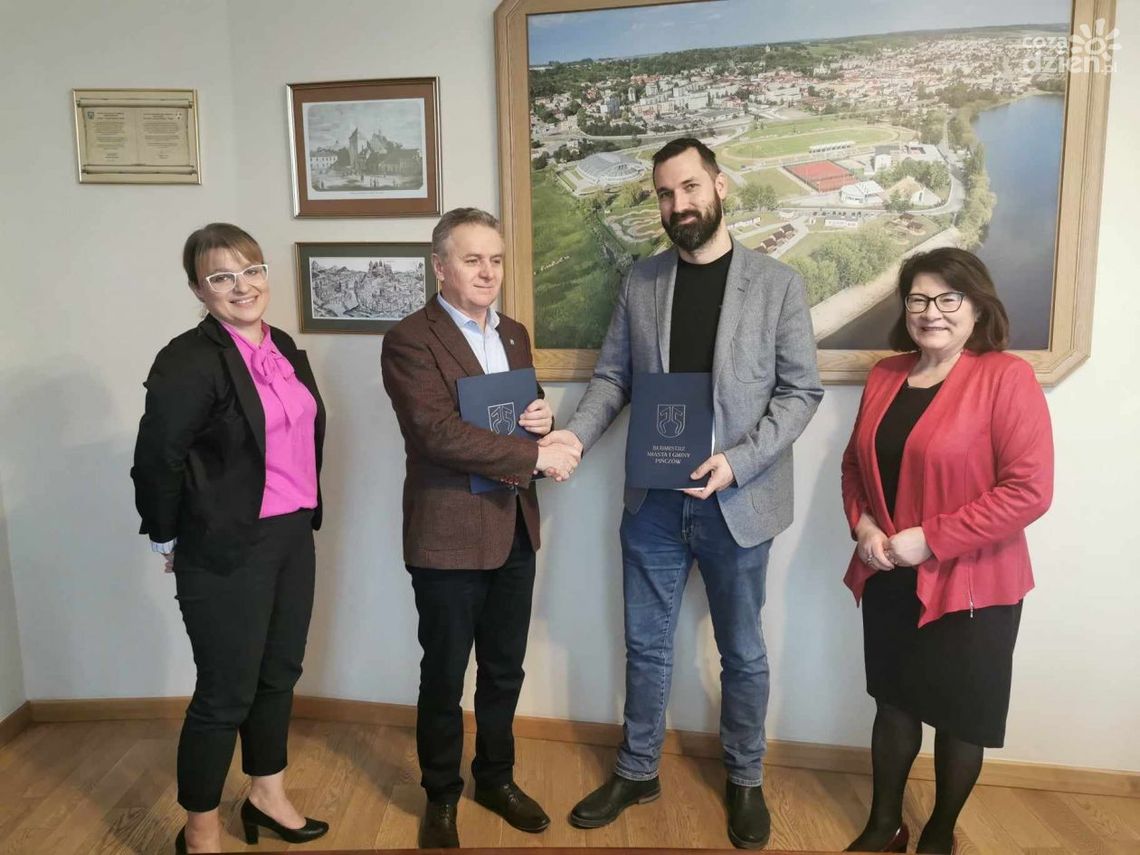 Modernizacja drogi w Pińczowie Modernizacja drogi w Pińczowie