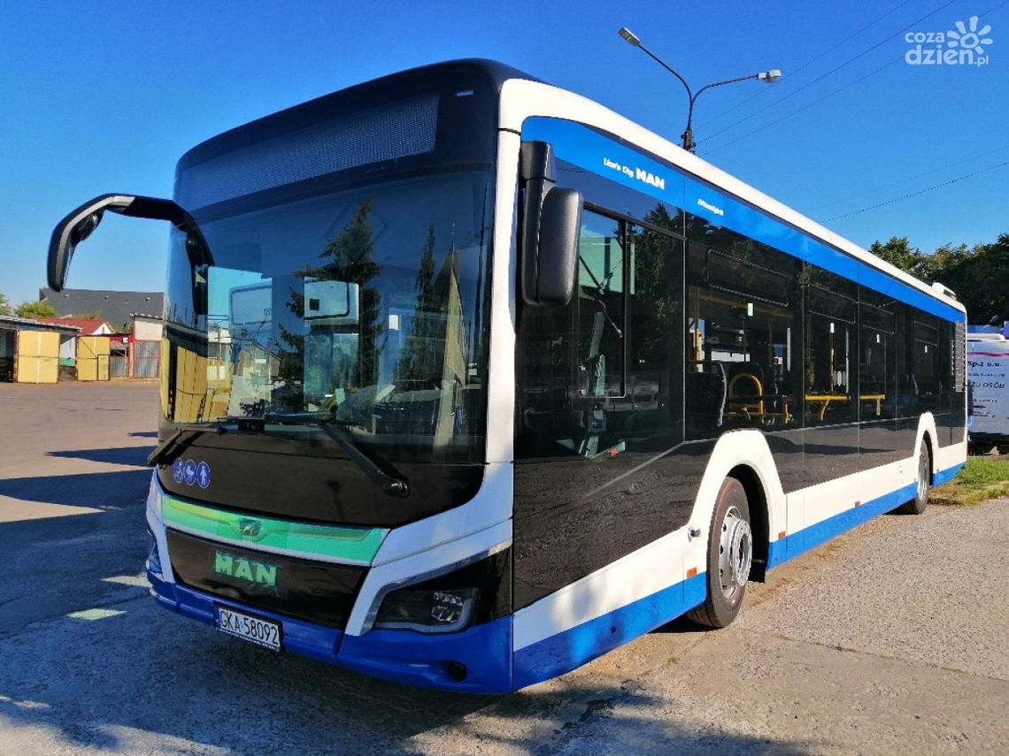 MZK testuje nowy autobus MZK testuje nowy autobus