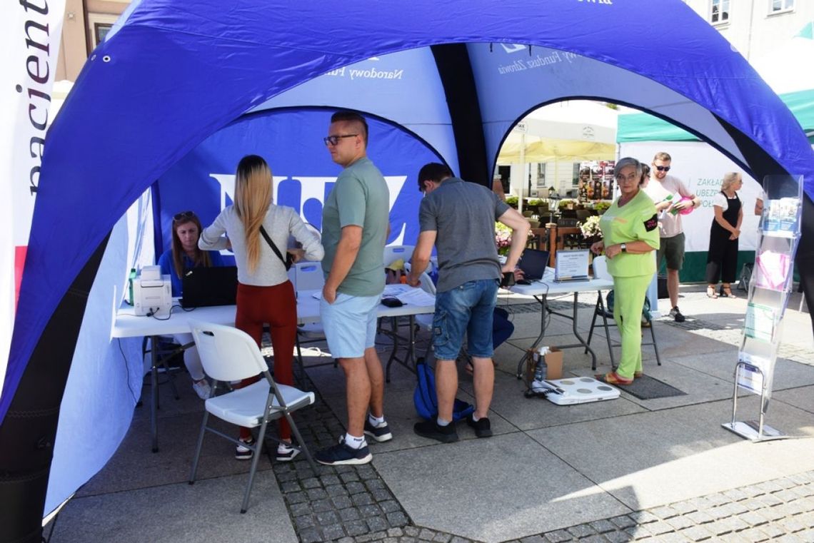 Na kieleckim Rynku można się przebadać Na kieleckim Rynku można się przebadać