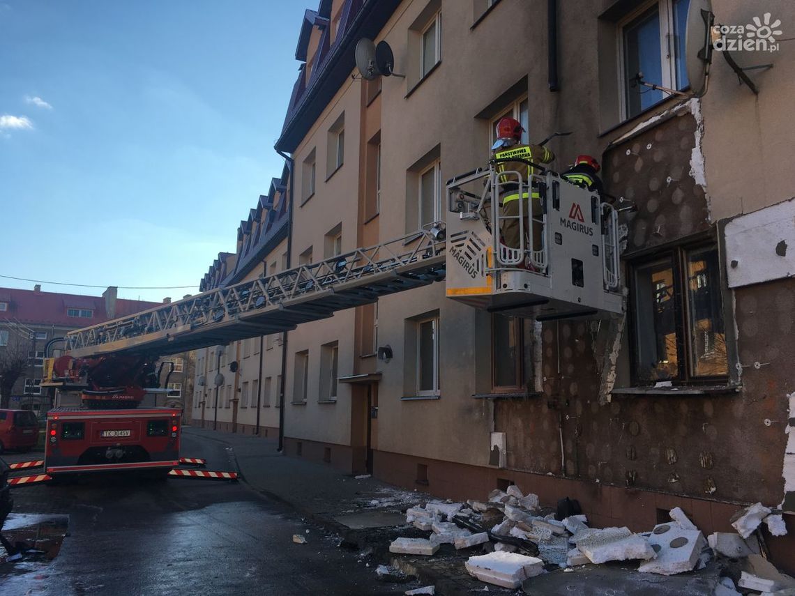 Na Sienkiewicza płonął samochód dostawczy Na Sienkiewicza płonął samochód dostawczy