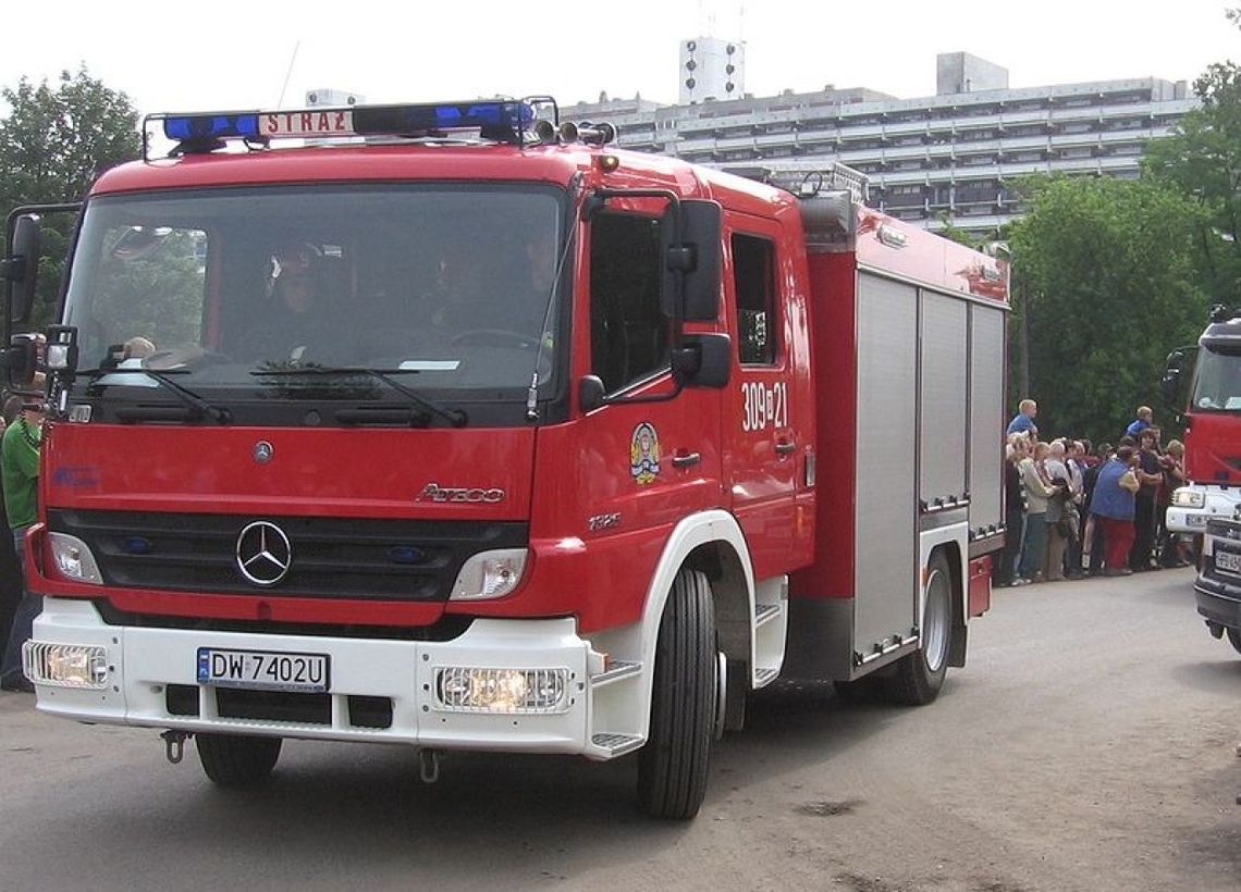 Na "Słonecznym" spalił się samochód