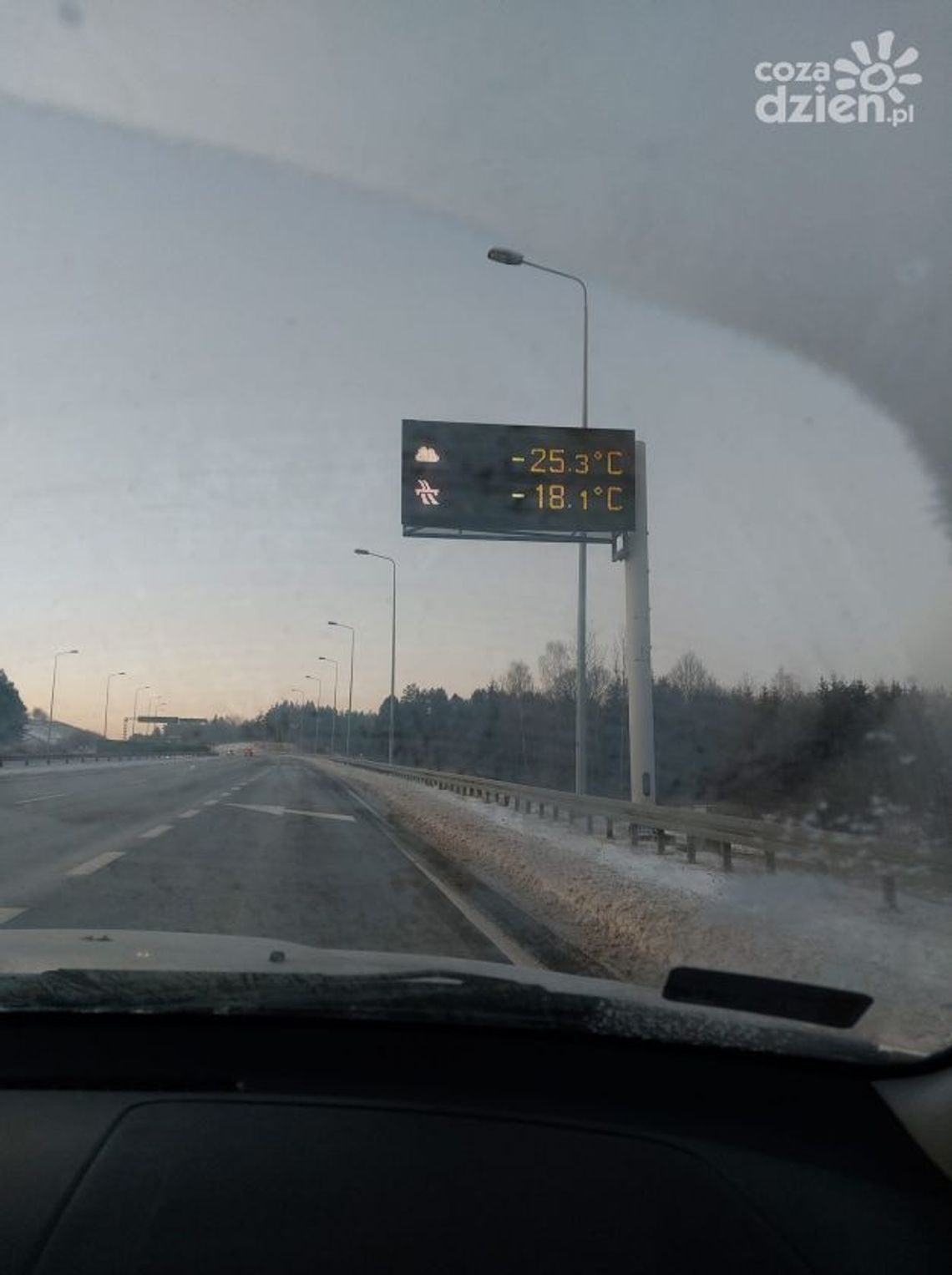 Na termometrach nawet -25 st. C. Było najzimniej w tym sezonie Na termometrach nawet -25 st. C. Było najzimniej w tym sezonie