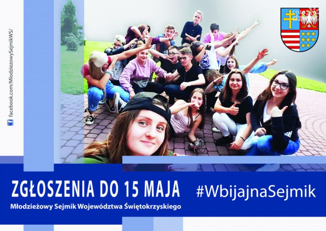 Nabór do Młodzieżowego Sejmiku Województwa Świętokrzyskiego przedłużony