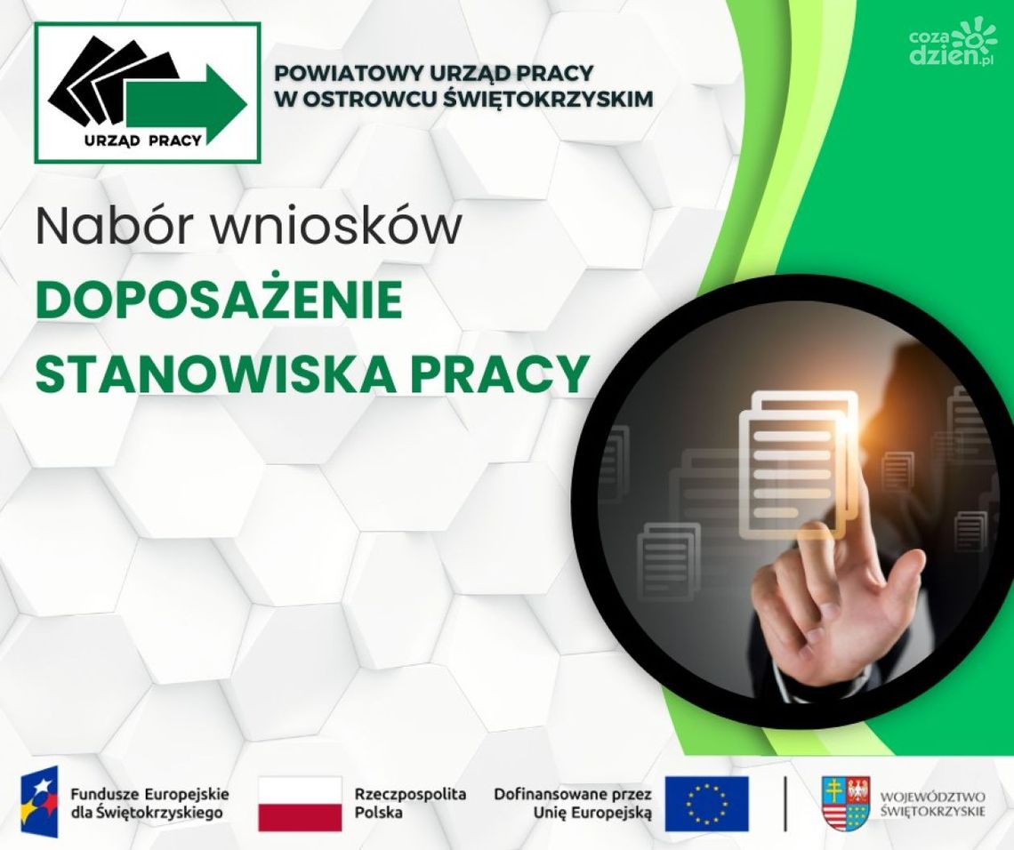 Nabór wniosków na doposażenie stanowiska pracy – wsparcie dla pracodawców i bezrobotnych Nabór wniosków na doposażenie stanowiska pracy – wsparcie dla pracodawców i bezrobotnych