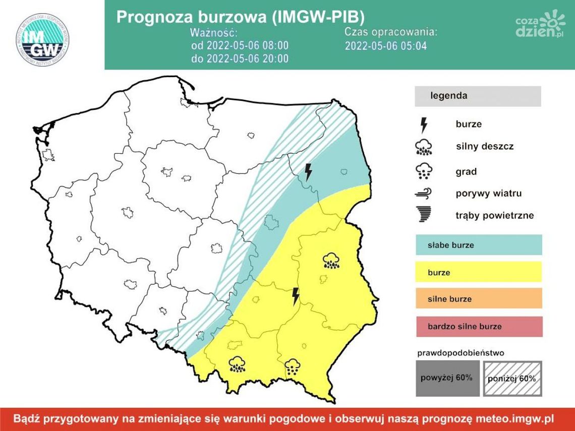 Nadchodzi kres pięknej pogody Nadchodzi kres pięknej pogody