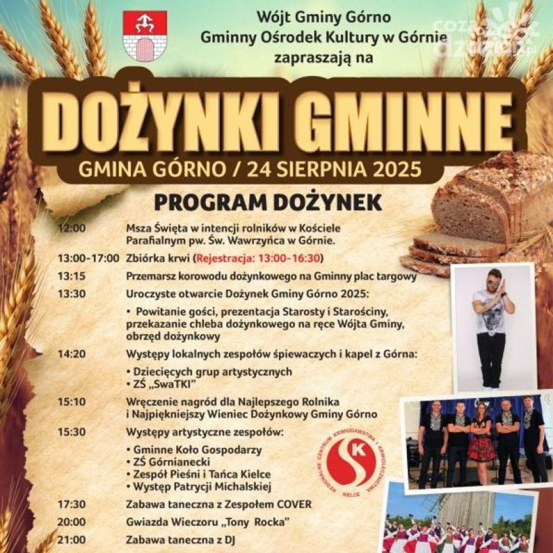 Nadchodzi święto plonów w Górnie Nadchodzi święto plonów w Górnie