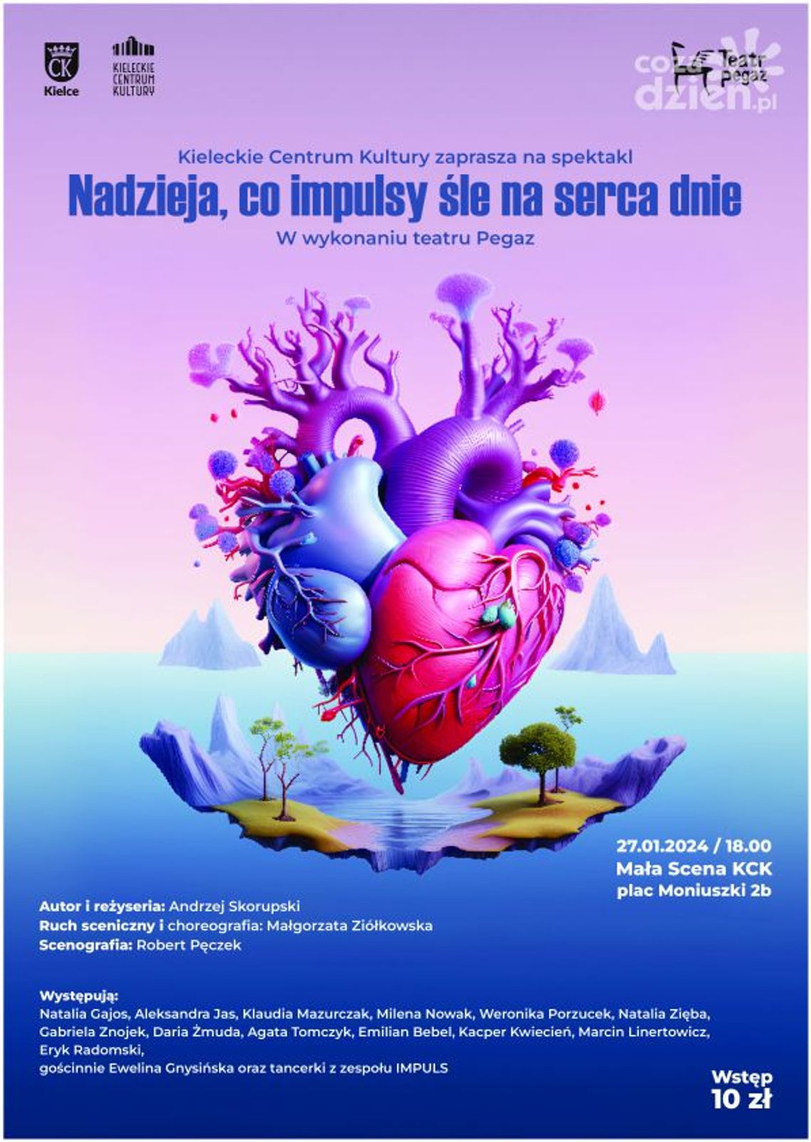 Nadzieja, co impulsy śle na serca dnie