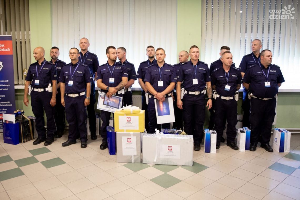 Najlepsi świętokrzyscy policjanci ruchu drogowego 