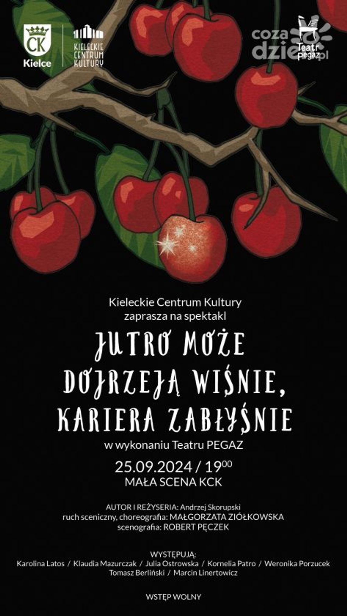 Najnowszy spektakl Teatru PEGAZ już 25 września Najnowszy spektakl Teatru PEGAZ już 25 września