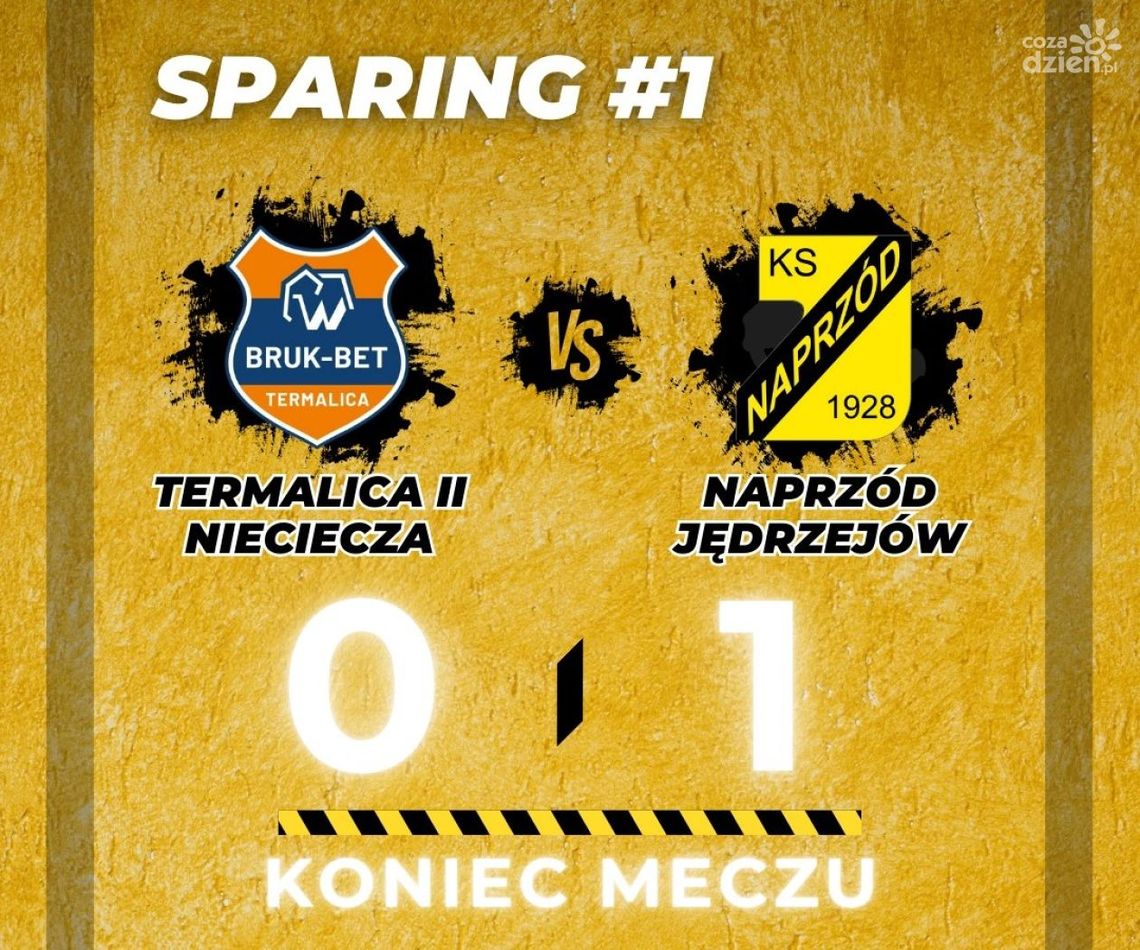 Naprzód Jędrzejów triumfuje w Niecieczy Naprzód Jędrzejów triumfuje w Niecieczy