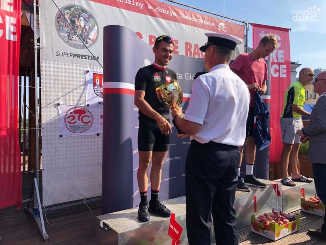 Nasz strażak na kolarskim podium Nasz strażak na kolarskim podium