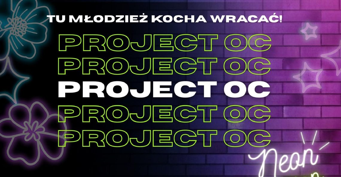 Neonowa noc wraca do Ostrowca. PROJECT OC rozświetli halę MOSiR Neonowa noc wraca do Ostrowca. PROJECT OC rozświetli halę MOSiR