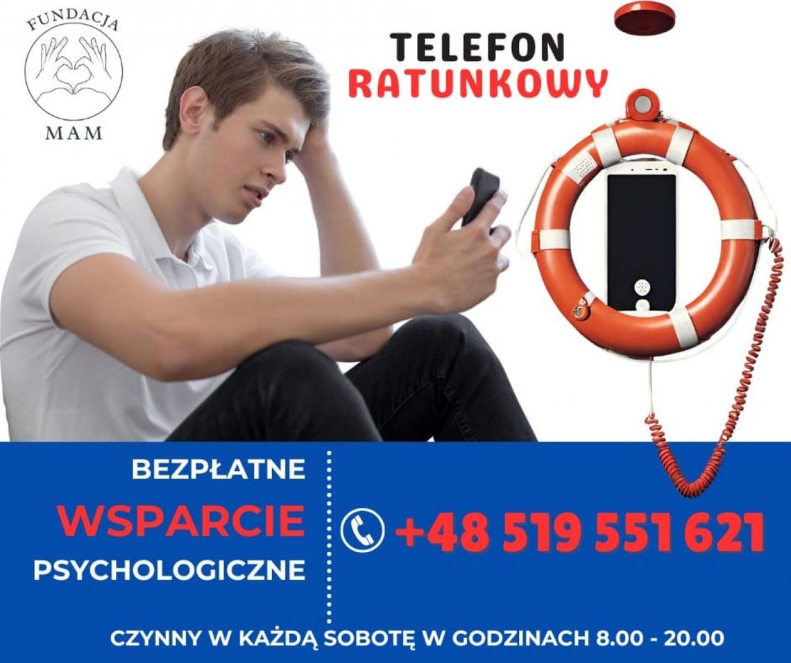 Nie jesteś sam, zawsze możesz zadzwonić