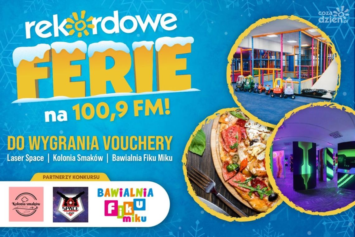 Nie macie pomysłu na ferie? Słuchajcie Radia Rekord i wygrywajcie nagrody Nie macie pomysłu na ferie? Słuchajcie Radia Rekord i wygrywajcie nagrody