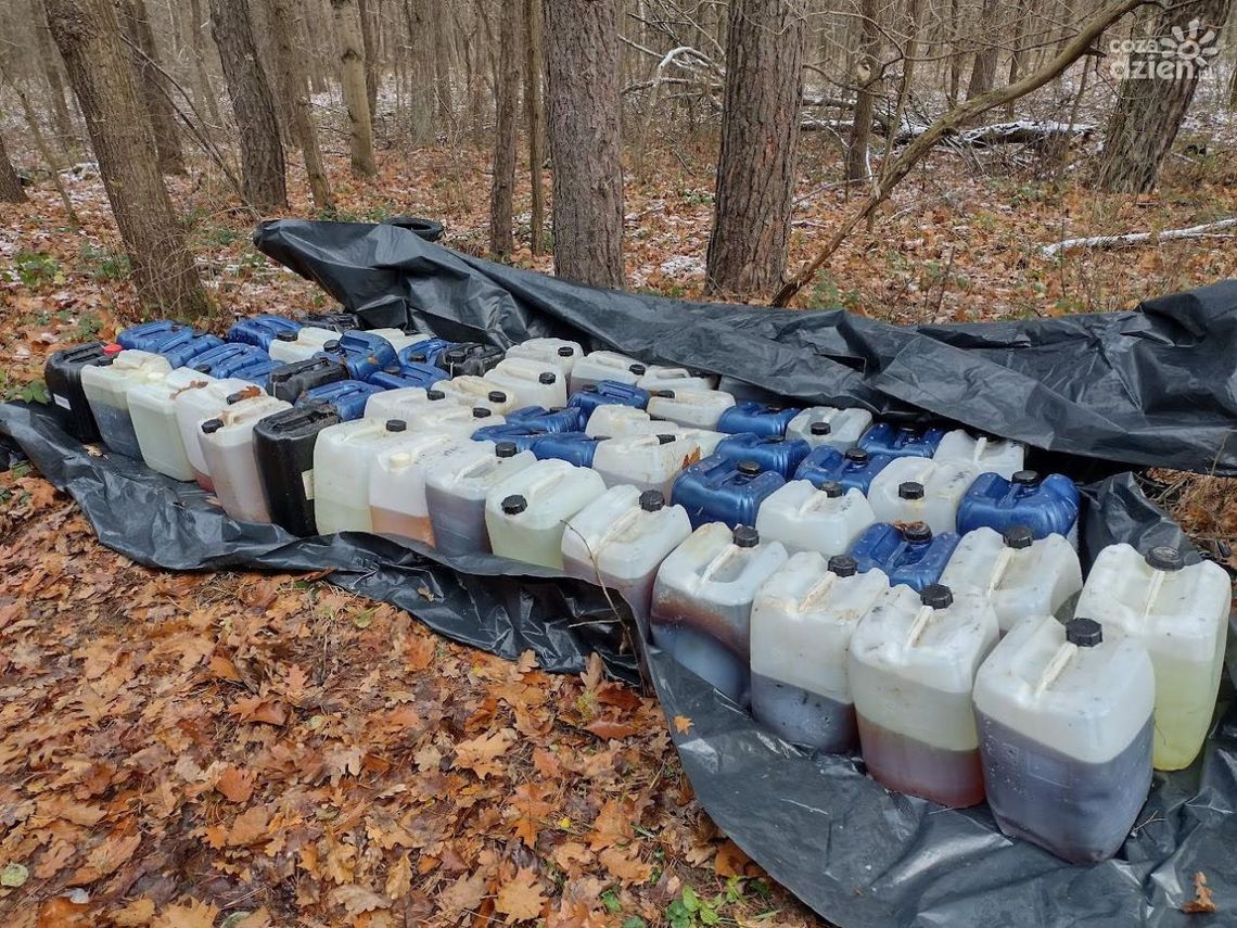 Nielegalne odpady chemiczne znalezione w kilku miejscach w powiecie ostrowieckim Nielegalne odpady chemiczne znalezione w kilku miejscach w powiecie ostrowieckim