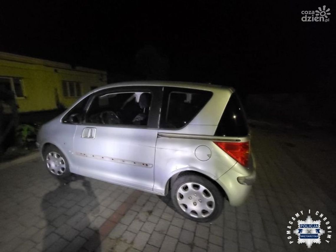 Nietrzeźwa kierująca straciła samochód po kolizji we Włostowie Nietrzeźwa kierująca straciła samochód po kolizji we Włostowie