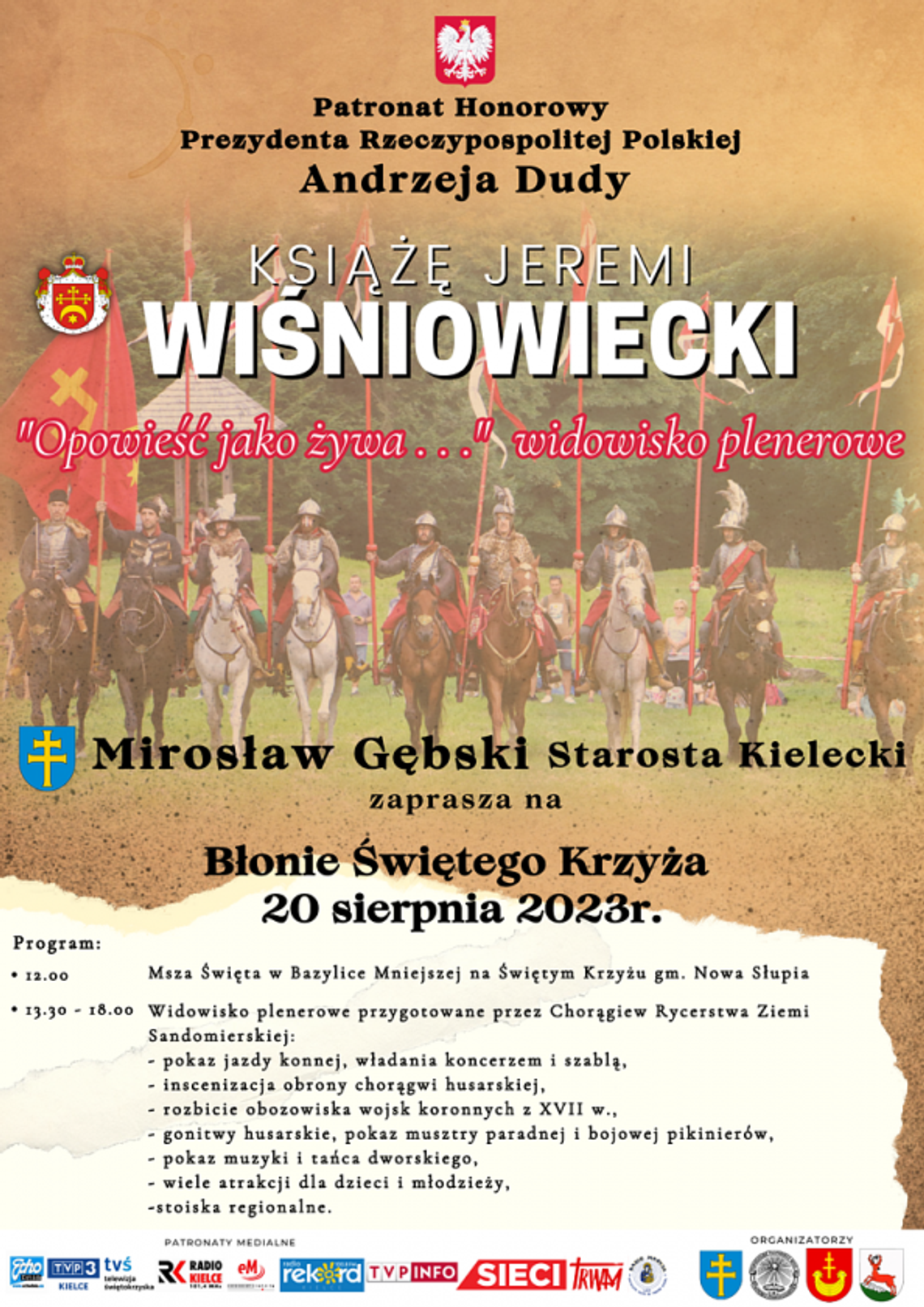 Niezwykłe widowisko ”Opowieść jako żywa...” na Świętym Krzyżu
