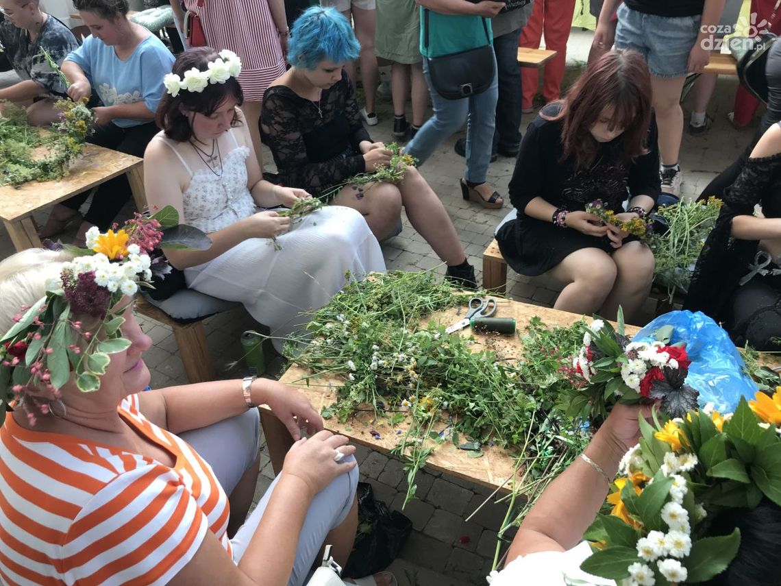 Noc Świętojańska w ostrowieckim parku Noc Świętojańska w ostrowieckim parku