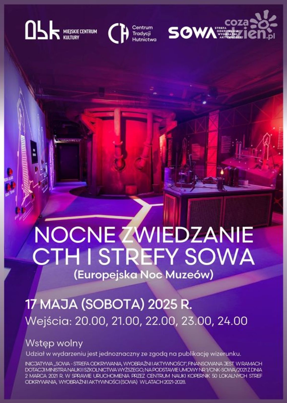 Nocne zwiedzanie także w ostrowieckim Centrum Tradycji Hutnictwa Nocne zwiedzanie także w ostrowieckim Centrum Tradycji Hutnictwa