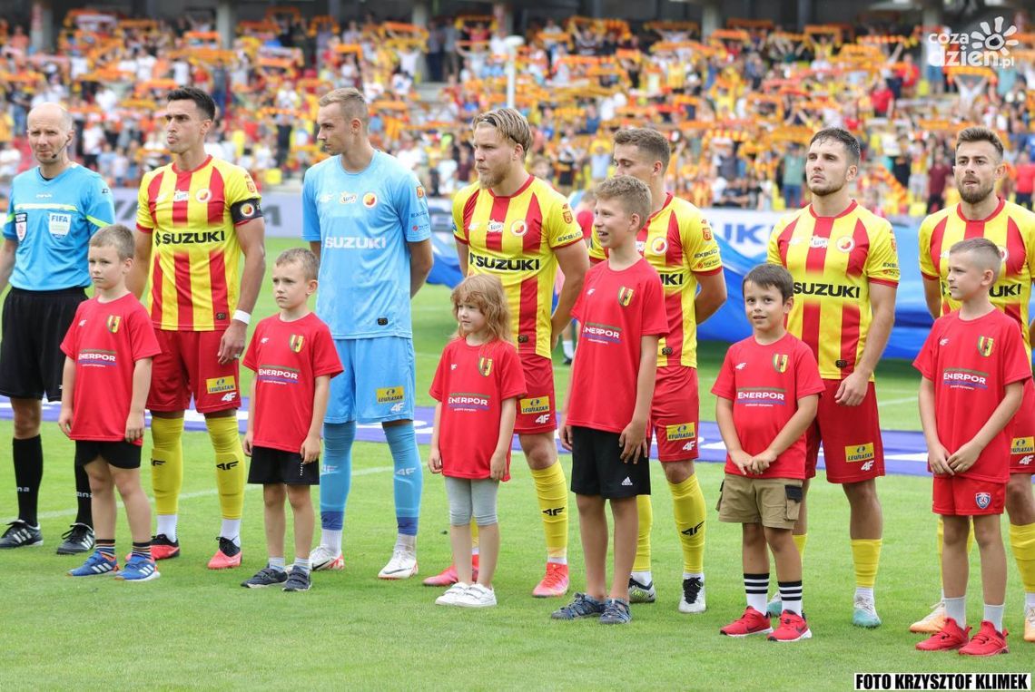 Nono i Konstantyn po meczu Korona - Zagłębie Nono i Konstantyn po meczu Korona - Zagłębie