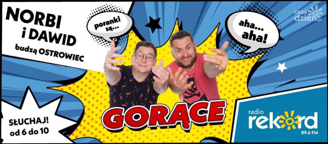 Norbi i Dawid poprowadzą poranek w Radiu Rekord Norbi i Dawid poprowadzą poranek w Radiu Rekord
