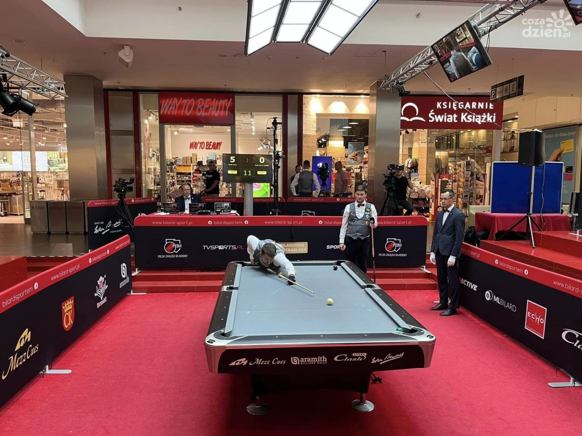 Nosan Kielce utrzymał pozycję lidera w bilardowej ekstraklasie! 